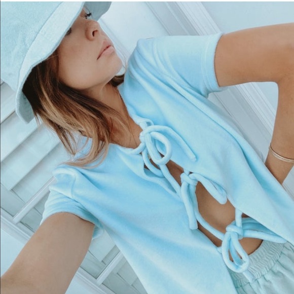 Lounge light weight ultra soft lounge tie top - Picture 2 of 3